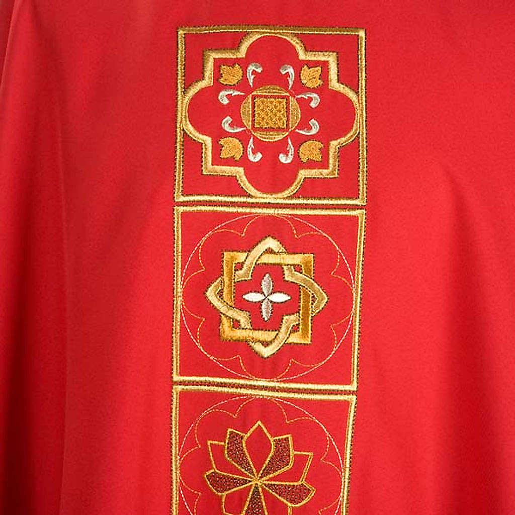 Liturgical chasuble golden embroidery online sales on HOLYART.co.uk