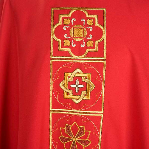 Liturgical chasuble golden embroidery 4