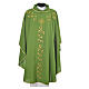 Monastic Chasuble with golden embroidery and cross s6