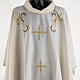 Chasuble golden cross embroidery s2