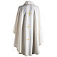 Chasuble with Roll Collar golden cross embroidery s9