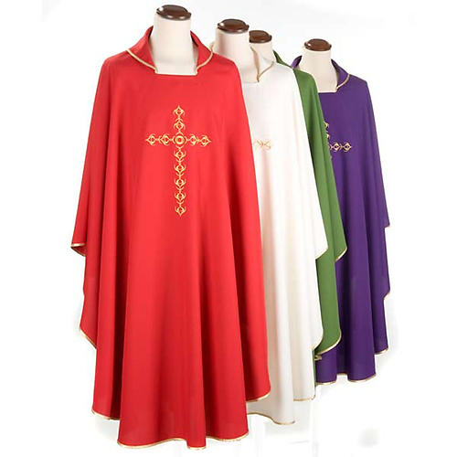 Chasuble golden cross 1