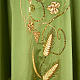 Chasuble with IHS grapes, shantung s3