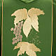 Chasuble and stole with IHS and grape leaves s5