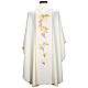 Chasuble and stole with IHS and grape leaves s6