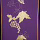 Chasuble and stole with IHS and grape leaves s9