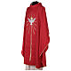 Red Latin Chasuble with Holy Spirit and blazes s4