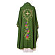 Chasuble with IHS, grapes and ears of wheat s7