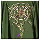Chasuble with IHS, grapes and ears of wheat s16