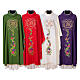 IHS Chasuble with grapes and ears of wheat s1