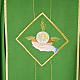 Liturgical chasuble in 100% wool, Eucharistic symbols s6
