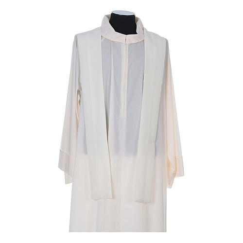 Liturgical chasuble with cross, grapes and lamp 13