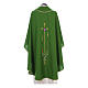 Liturgical Chasuble with gothic cross, grapes and lamp s7