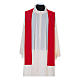 Liturgical Chasuble with gothic cross, grapes and lamp s12