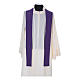 Liturgical Chasuble with gothic cross, grapes and lamp s14