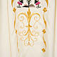Liturgical vestment in wool with floral embroideries s5
