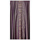 Chasuble liturgique lurex broderies dorées s4