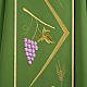 Priest Chasuble with stylized motifs of wheat grapes and crosses s3