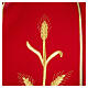 Liturgical vestment in wool with gold ears of wheat s5