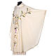 Liturgical Chasuble with gold ears of wheat, grapes and leaves s6