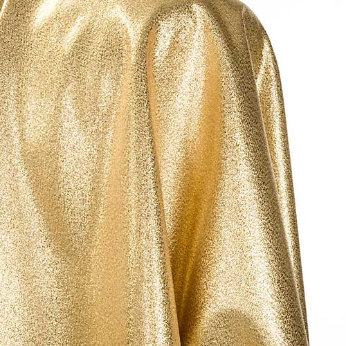 Casula sacerdotale oro 3 croci rosse verdi 5