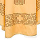 Chasuble with stylized cross, shantung s5