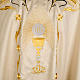 Chasuble with chalice and host, lurex s6