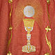 Gothic Chasuble with chalice and host, lurex s8