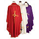 Clergy Chasuble with deer, stoop, loaves and fish s2
