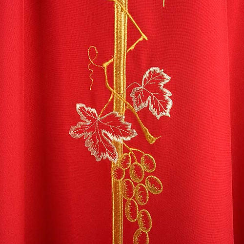 Liturgical vestment with gold ear of wheat, various colors 5