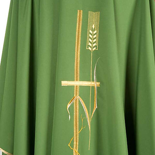 Casula sacerdotale spighe dorate vari colori 3