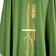 Casula sacerdotale spighe dorate vari colori s3