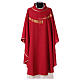 Liturgical vestment with IHS symbol embroidered s4
