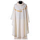 Liturgical vestment with IHS symbol embroidered s5