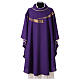 Liturgical vestment with IHS symbol embroidered s6