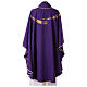 Liturgical vestment with IHS symbol embroidered s9