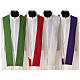 Liturgical vestment with IHS symbol embroidered s10