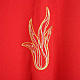 Red Chasuble with Holy Spirit and Flames s4
