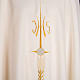 Liturgical vestment with IHS symbol, ears of wheat, chalice s5