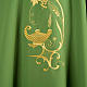 Chasuble with gold lamp and ears of wheat s3