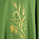 Chasuble with gold lamp and ears of wheat s4