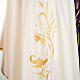 Chasuble with gold lamp and ears of wheat s5