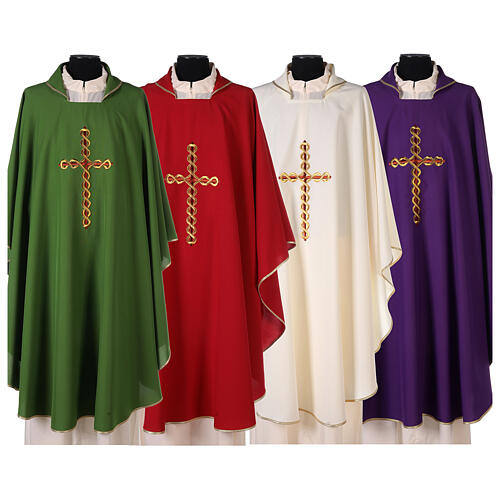Chasuble with spiral cross 1