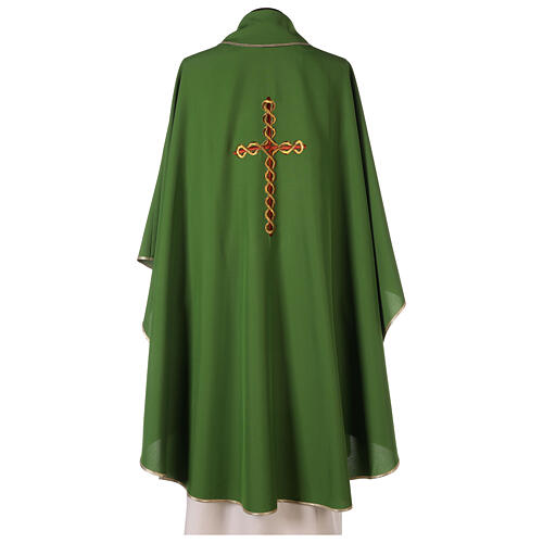 Catholic Chasuble with Spiral Cross 9