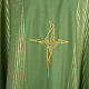 Chasuble in lurex with stylized cross s3
