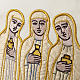 White chasuble with the angel of the resurrection s7