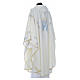 Chasuble in polyester with Marian symbol embroidery s7