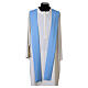 Chasuble in polyester with Marian symbol embroidery s7