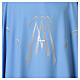 Chasuble avec symbole mariale en polyester s3