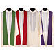 Chasuble in polyester with JHS and cross symbol s8